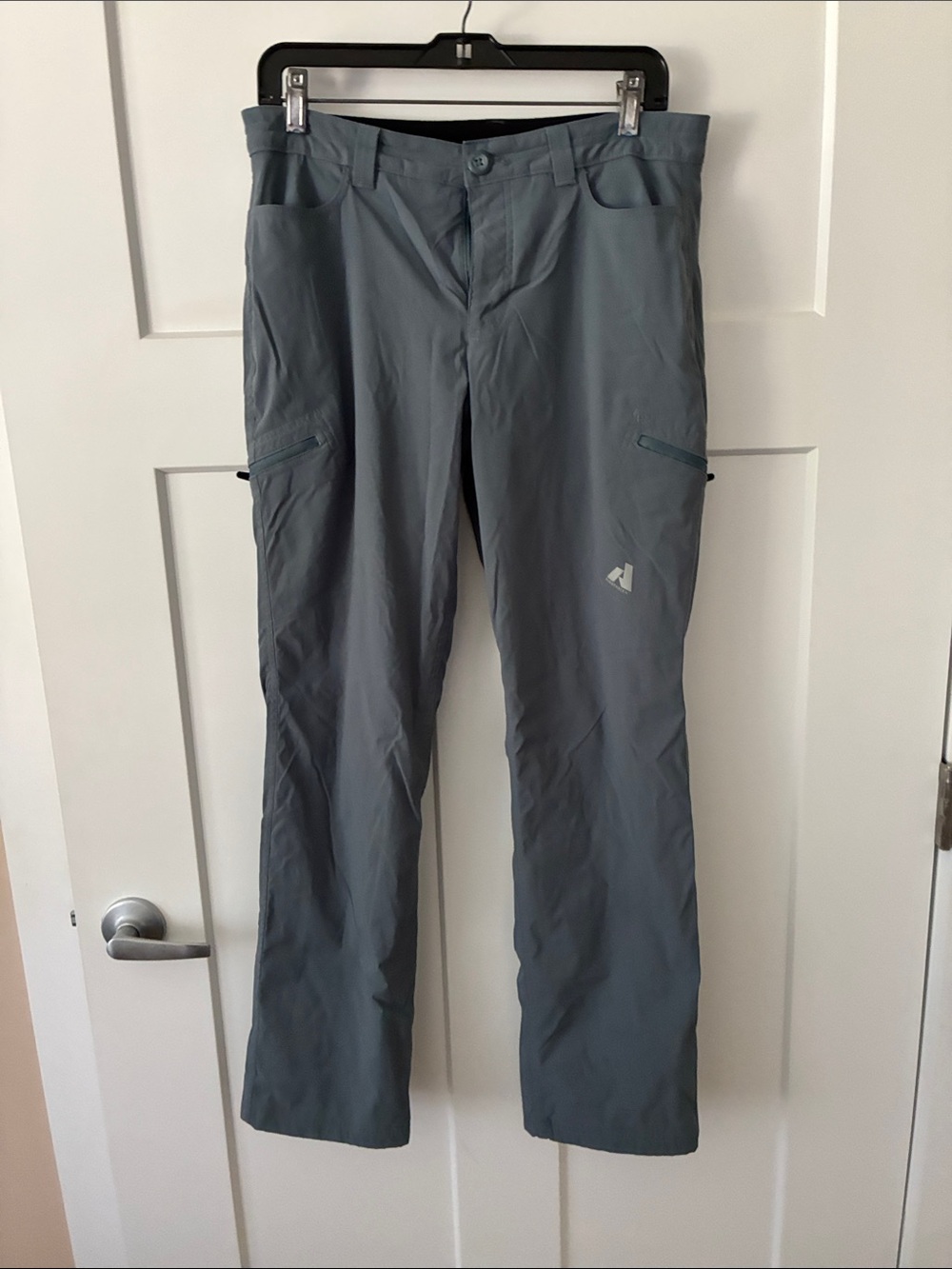 Eddie Bauer Women’s sz10 Fleece lined First Ascent- Guide Pro Gray Outdoor Pant